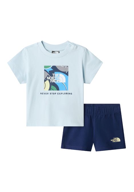 Set The North Face Box Play Regular Celeste Blu Infant THE NORTH FACE | Set | NF0A8G1D-MC8